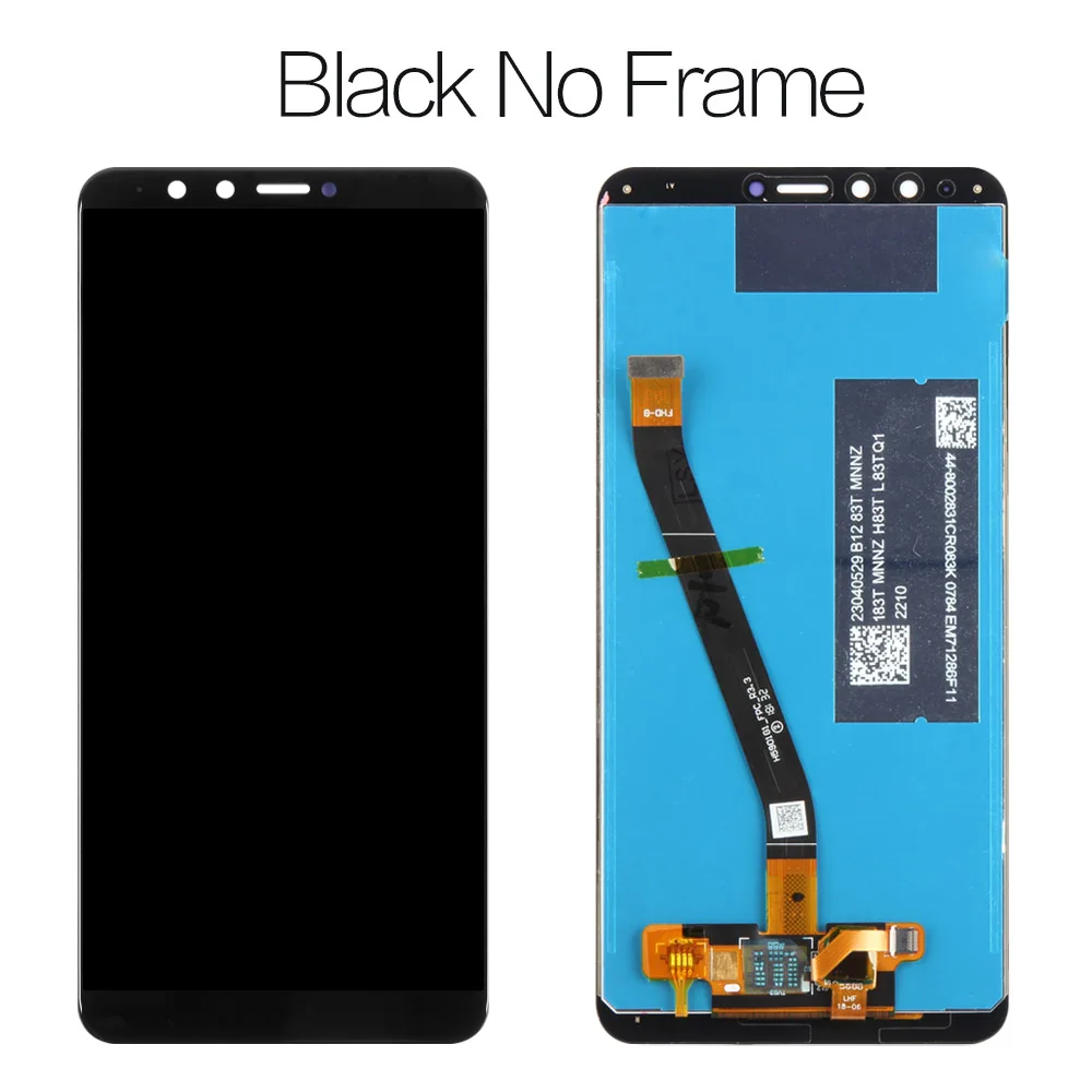 Black no Frame Для huawei Y9 ЖК-дисплей кодирующий преобразователь сенсорного экрана в сборе FLA L22 LX2 LX1 экран для huawei Y9 Замена ЖК-рамки - Цвет: Black no Frame