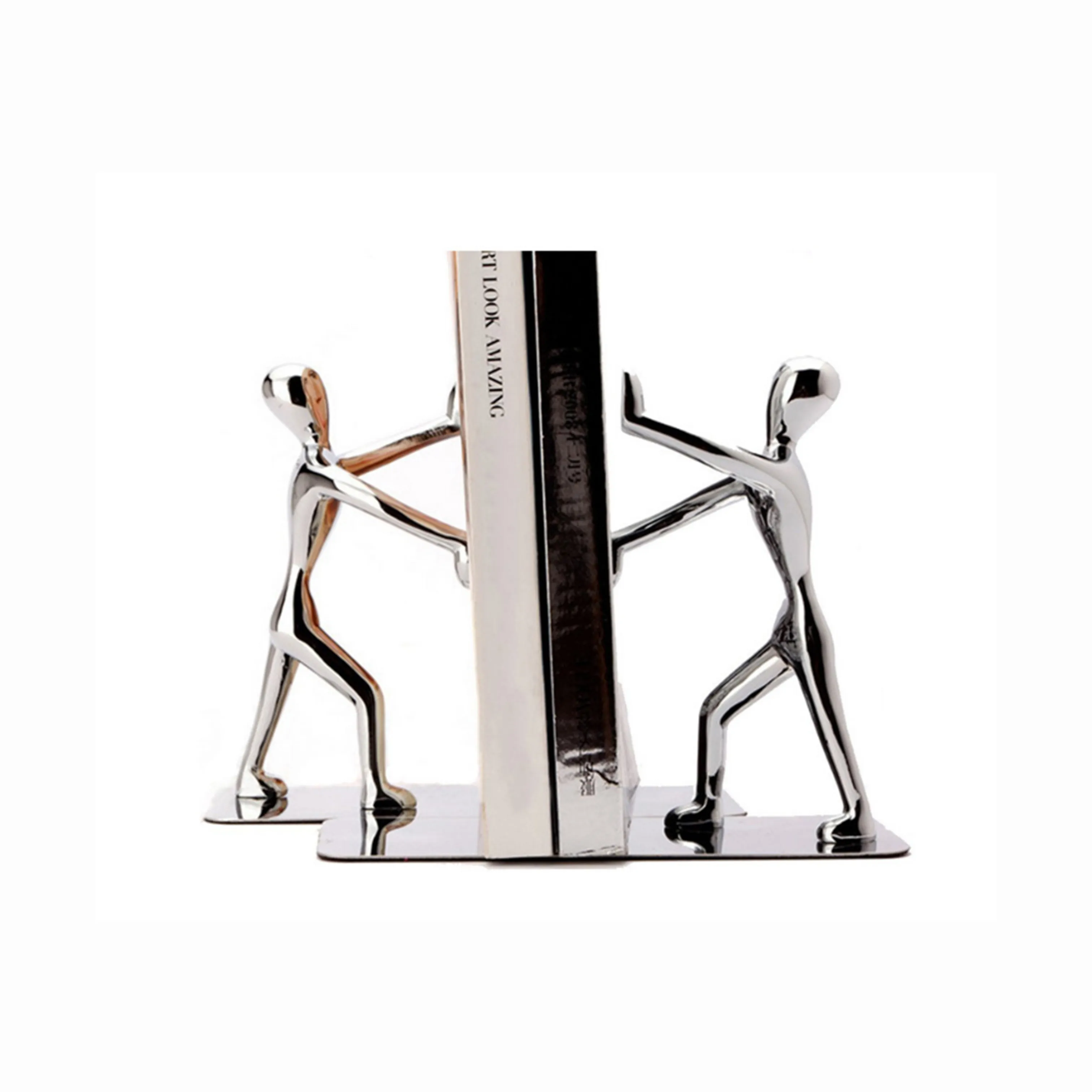 

Metal bookend File Storage Shelf Book Stand Desktop Nordic Wrought Iron File Book Holder Office Desk Storage Book Organizer