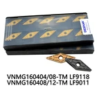 10 шт. DESKAR VNMG160404 TM LF9011 VNMG160408 TM LF9118 VNMG160412 токарный станок Режущий карбид Вставки для стали