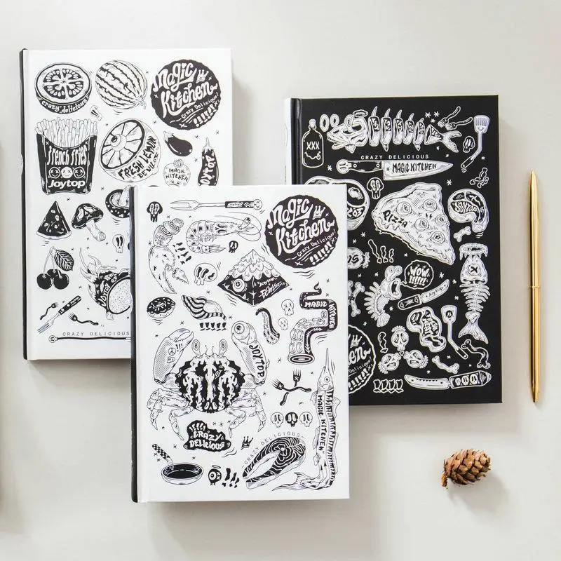 Блокнот в корейском твердом переплете блокнот для набросков мультяшный дневник