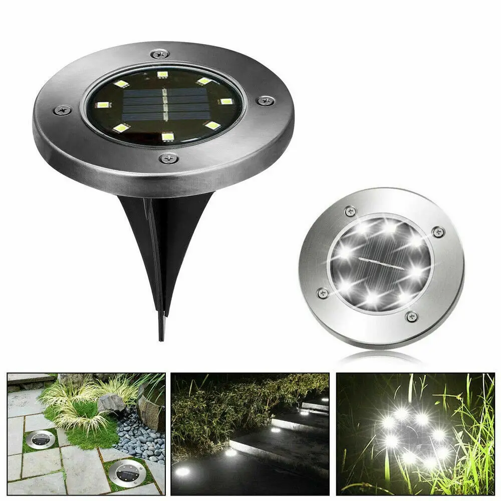 Светодиодный светильник на солнечной батарее наружный водонепроницаемый из