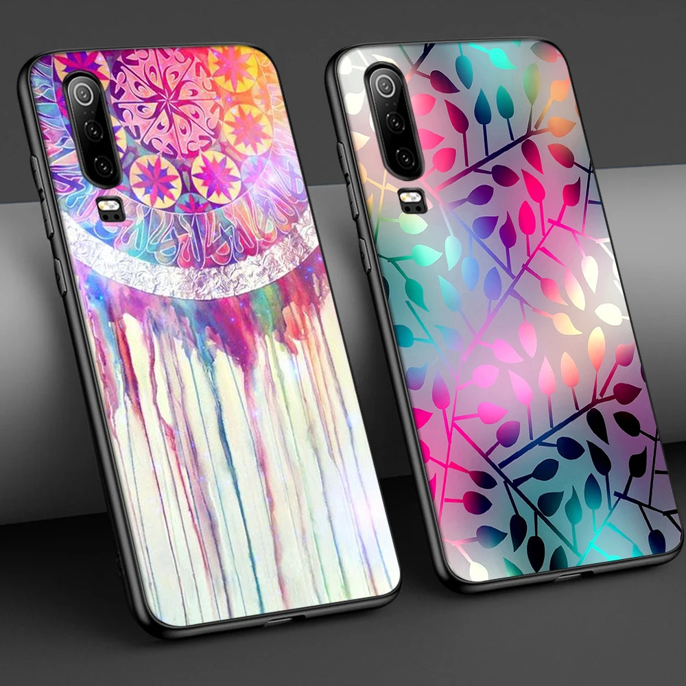 

Retro Case for Huawei P30 P40 P20 Lite Pro Mate 30 20 Lite Pro P Smart Plus 2019 Honor 20 9X Pro Lite Nova 6 Back Phone Cover