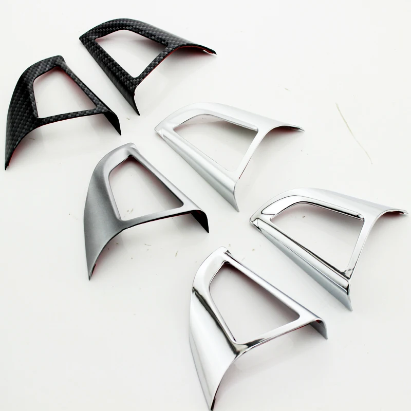 Foal Burning Car Chrome Steering Wheel Protective Cover Trim Car Sticker for Chevrolet Cruze Sedan Hatchback 2009 - 2015 Trax image 3