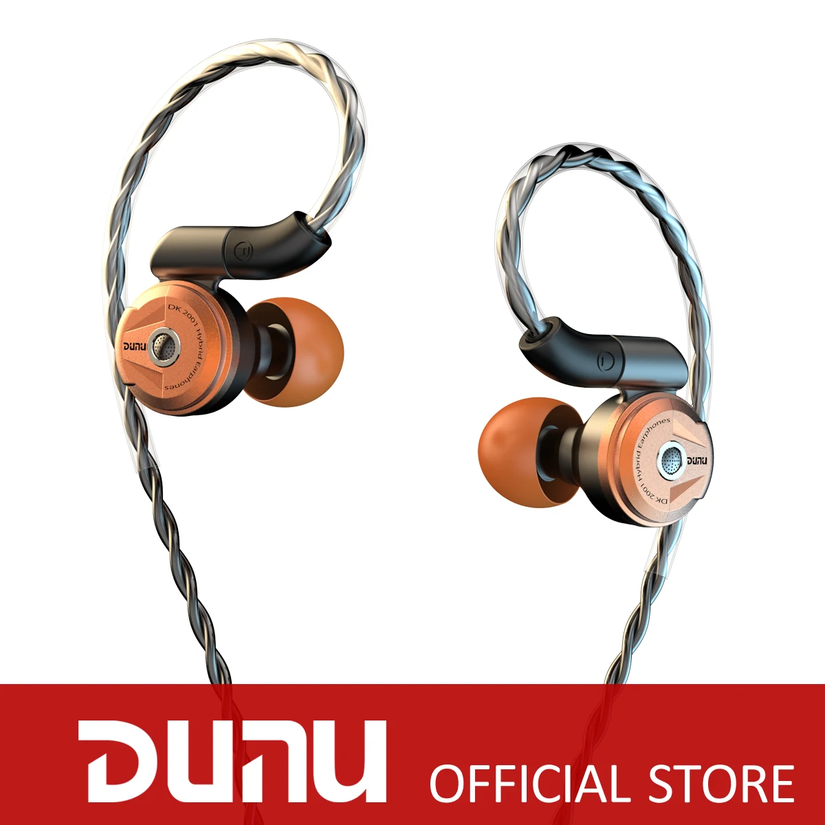 DUNU DK 2001/DK2001 Hi Res 3BA + 1 динамические гибридные наушники HiFi|Наушники и гарнитуры| |