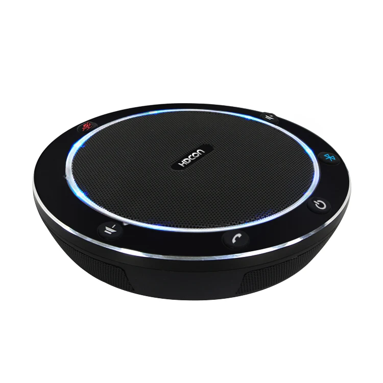 

2021 new arrival blue tooth&wireless conference speaker microphone 2000ma battery conference call speaker