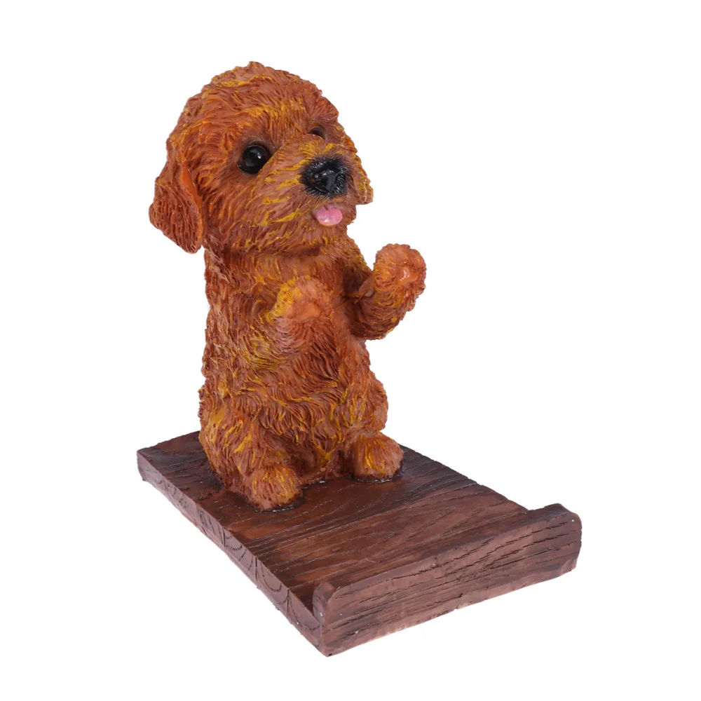 Тедди собака сотовый телефон стенд Милая животное кронштейн для сотового