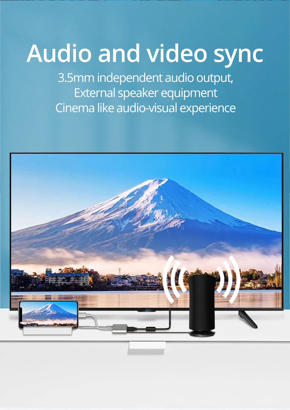 PZOZ HDMI к VGA кабель конвертер цифровой аналоговый HD 1080P для iPhone устройств к ПК ноутбук планшет HDMI Мужской к VGA Famale адаптер