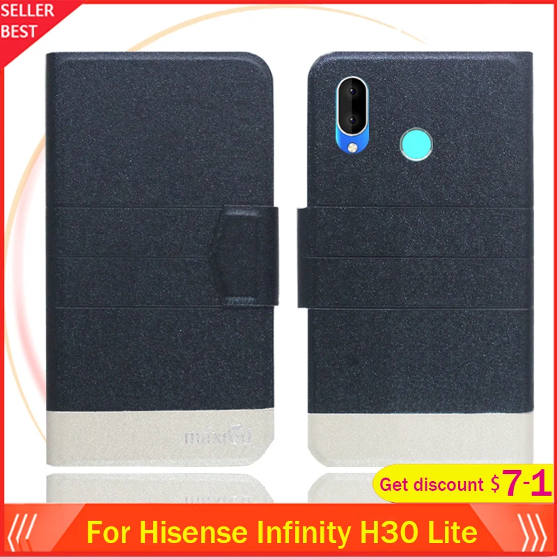 5 цветов горячей! Hisense Infinity H30 Lite чехол 6 1 &quotфлип ультратонкий кожаный