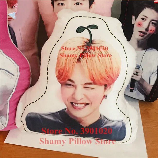 Kpop Bangtan мальчики настроить KimTaeHyung V Подушка девушка подарки на день рождения - Цвет: pillow