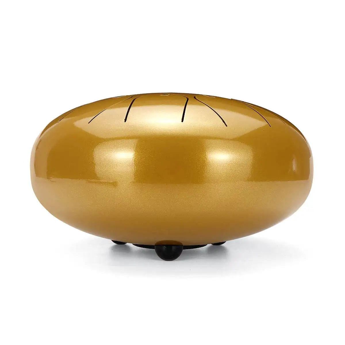 10 дюймов 11 Примечания D Основной стальной язык барабан Handpan ручная танкбарабан с голени с пальчиковыми котами Йога, медитация Zazen расслабить