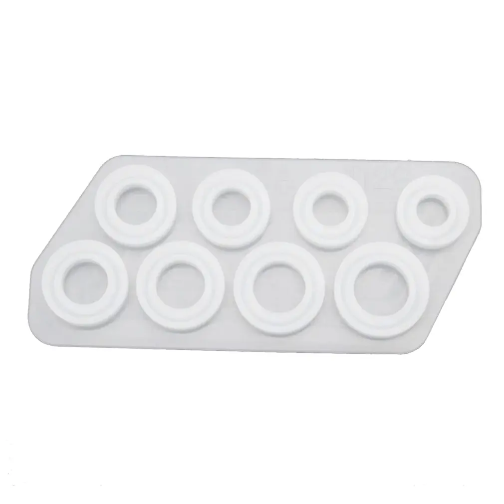 

Силиконовая форма для колец разных размеров, литье для смолы, ювелирных изделий, 8 размеров, диаметр 15 мм-22 мм, для колец «сделай сам»