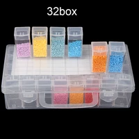 new 324048 grids 5d diamond painting box storage containers diamond tools accessories jewelry beads organizer case