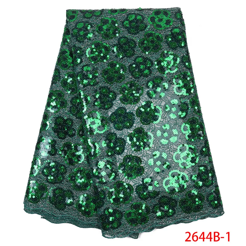 

Lace with Sequins Guipure Flowers Royal Wedding Dress High Quality Cord Lace Handmade Africa Tulle Lace Fabric AMY2644B