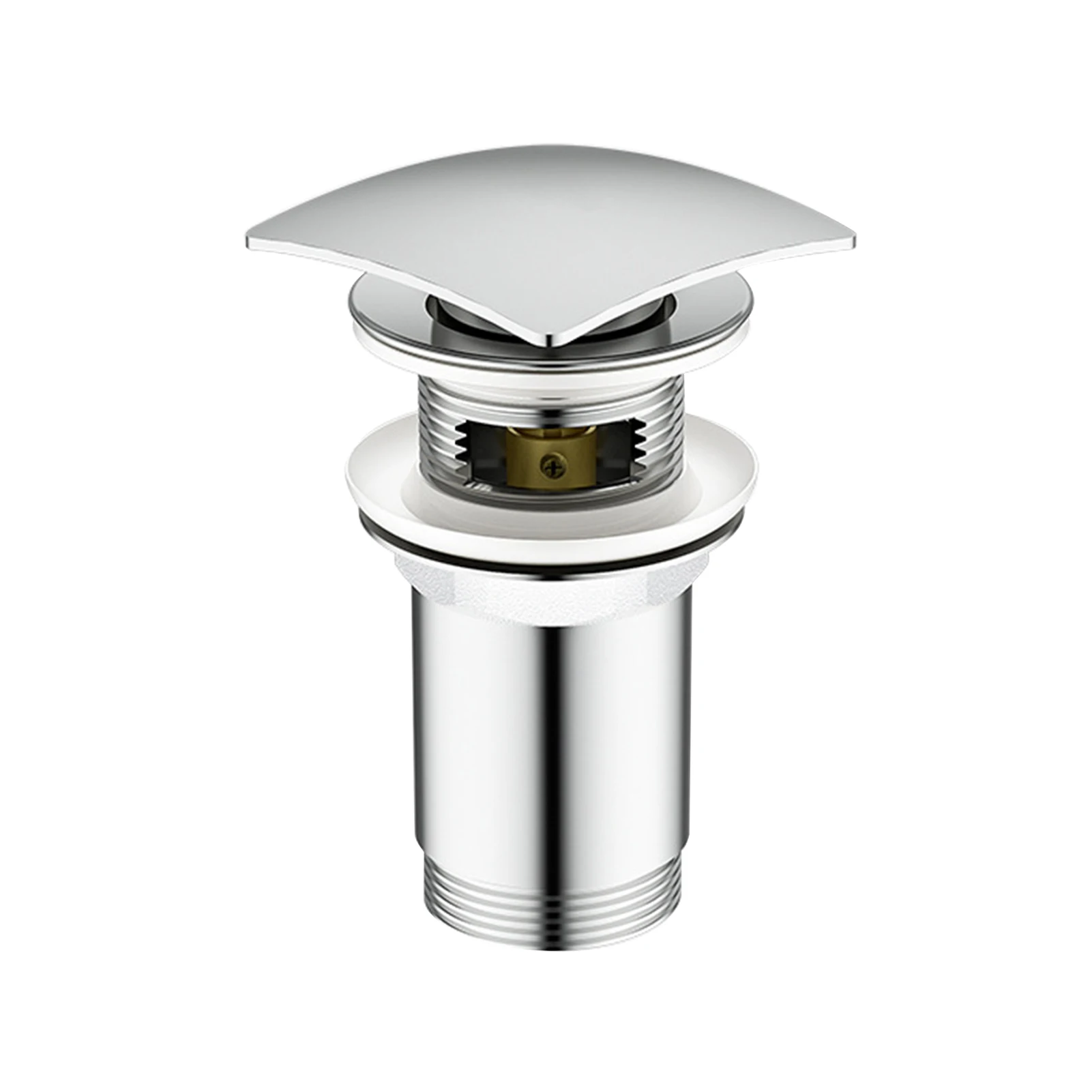 

Easy Install Drain Fitting Washbasin Convenient Universal Replacement Part Keep Clean Bathroom Sink Copper Home Improvement