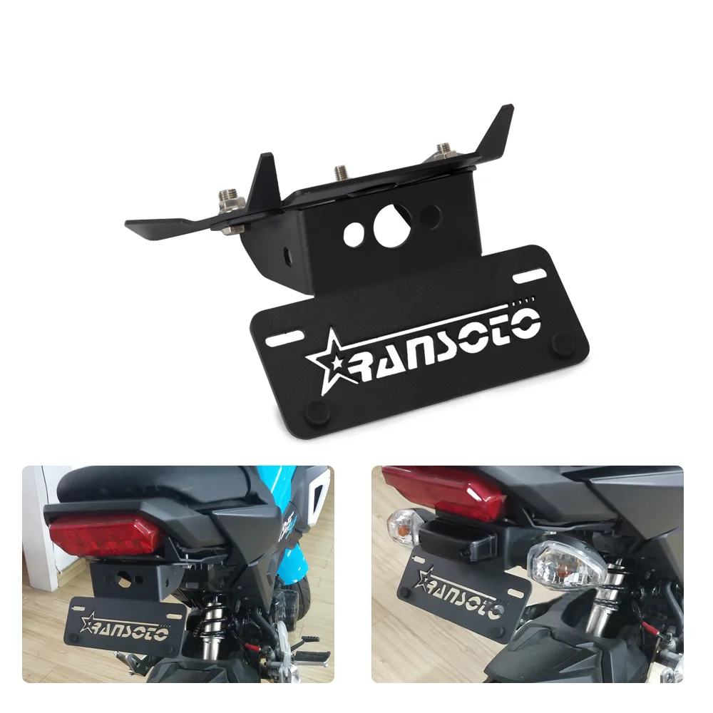 

Motorbike License Plate Holder For Honda MSX125 2017-2018 Motorcycle Modification Parts License Plate Holder