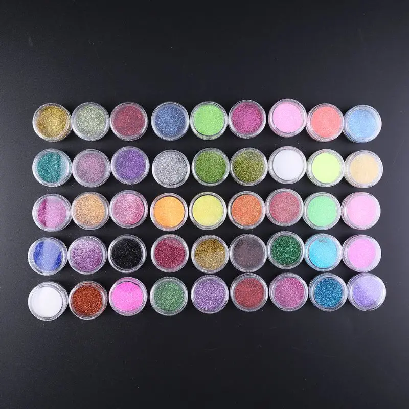 

Nail Glitter Powder Polish Bright Nails Art DIY Epoxy Pendant Crafts Jewelry Accessories PXPA