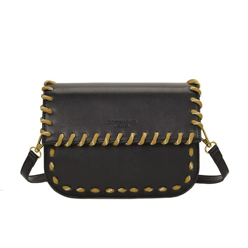 

Brand Bags for Women Fashion Women's Braided Rope Small Square Bag Texture Leather Women's Shoulder Bag All-match Crossbody Bag