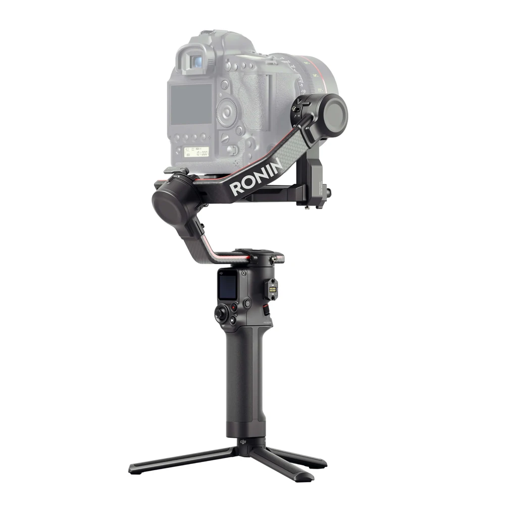 DJI RS 2 Tripod Gimbal Stabilizer for Camera Ronin S2 4.5kg Tested Payload Carbon Fiber Construction 1/4 Full Color Touchscreen |