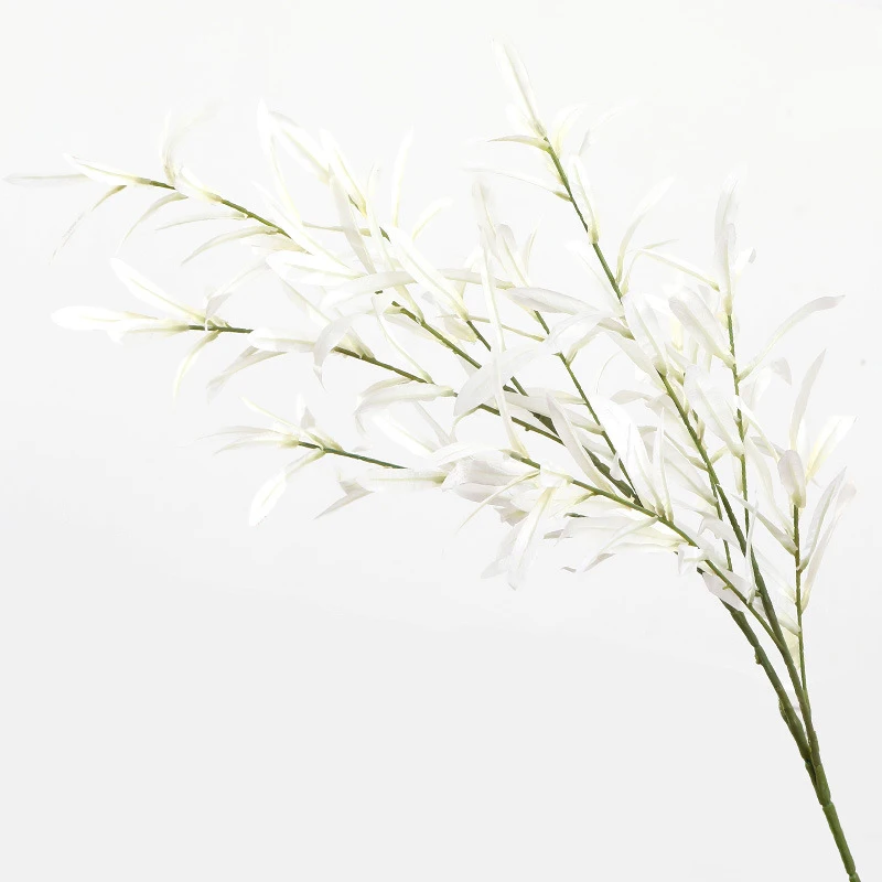 Искусственные листья оливковые ветви зеленое растение лист гирлянда зелень