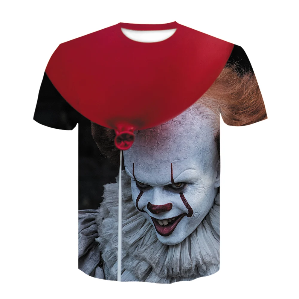 Новая модная футболка с 3D принтом дизайнерская рисунком супер злодея Джокера