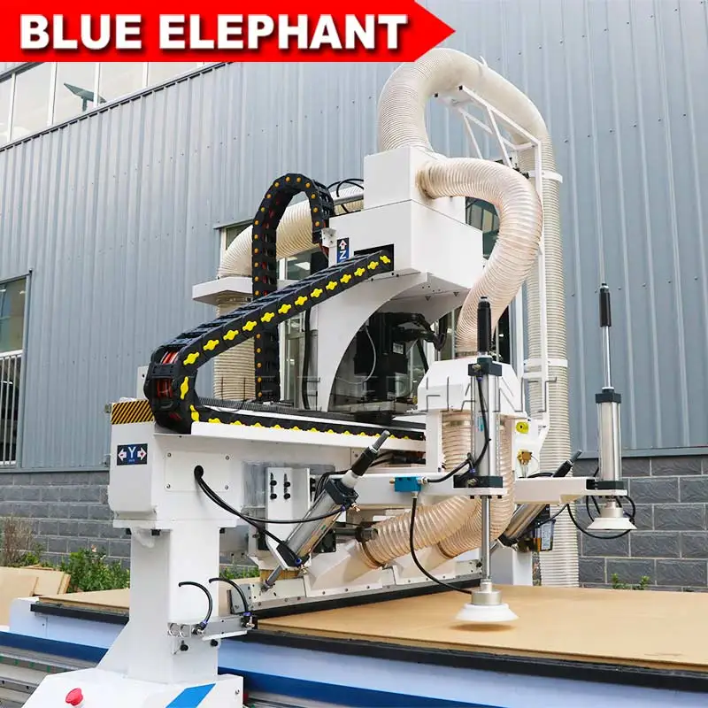 Фрезерный станок с ЧПУ ATC Blue Elephant фрезерный распродажа 1325 автоматическая смена
