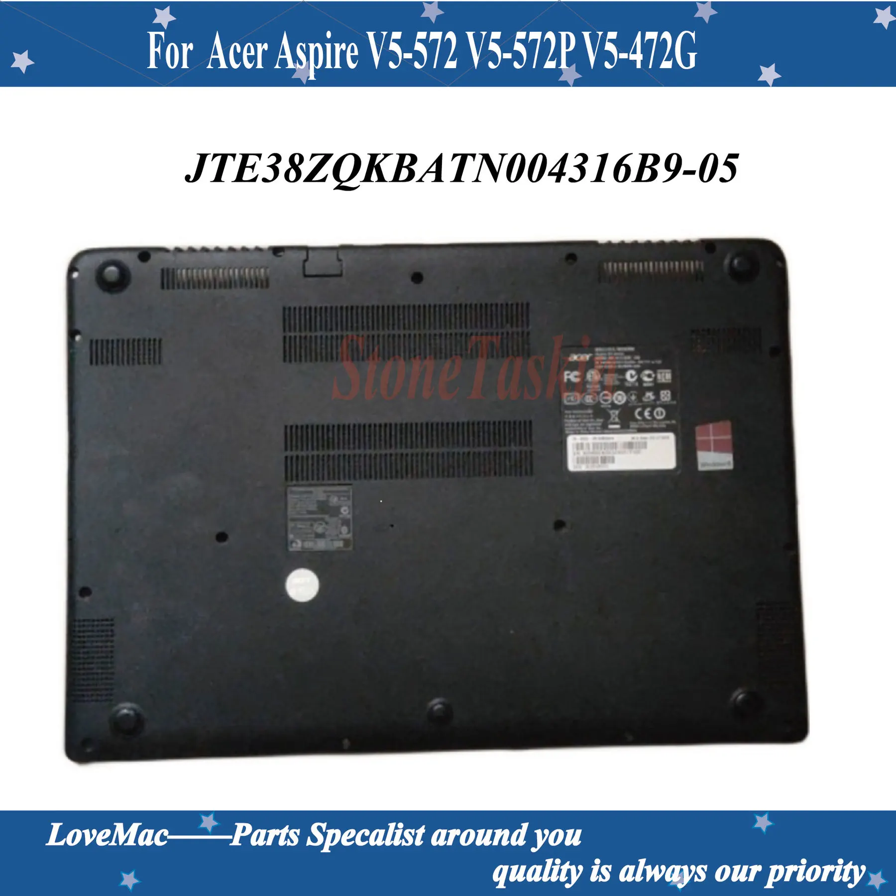 

Original for Acer Aspire V5-472 V5-472G V5-472PG V5-473G V5-473P V5-452G Bottom Cover JTE38ZQKBATN004316B9-05 004316B9-05
