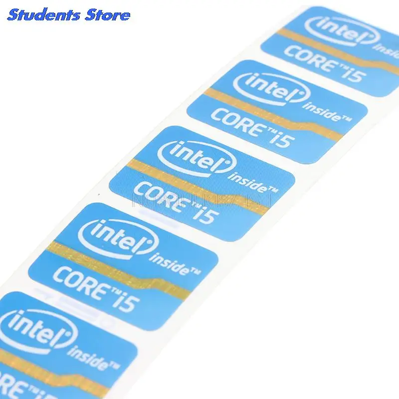 5 шт. наклейки для ноутбука intel core четырехпоколения i3 i5 i7 | Компьютеры и офис