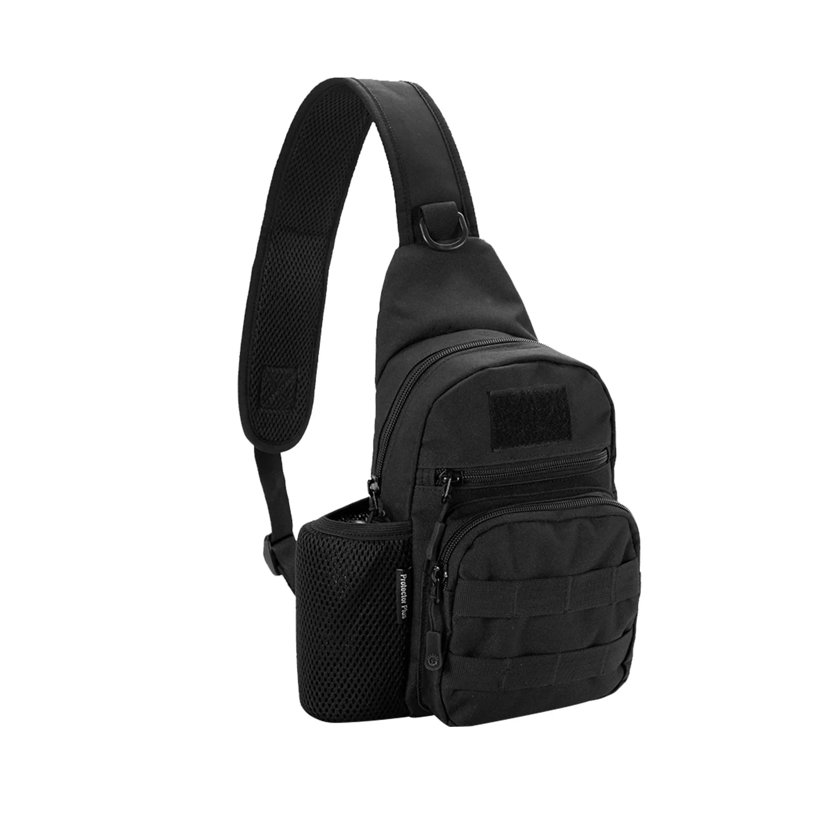 

Men Chest Bag With Bottle Holder Outdoor Sports Shoulder Portable Hunting Cycling Backpack Cross Body Travel Oxford Cloth Sling