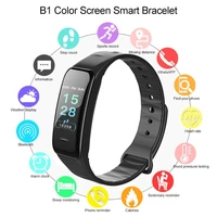 b1 0 96inch ip67 waterproof heart rate blood pressure monitoring smart bracelet