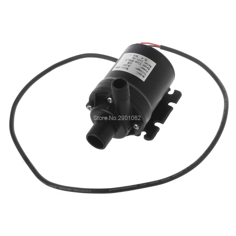 

800L/H 5m DC 12V Solar Brushless Motor Water Circulation Submersible Water Pump -B119