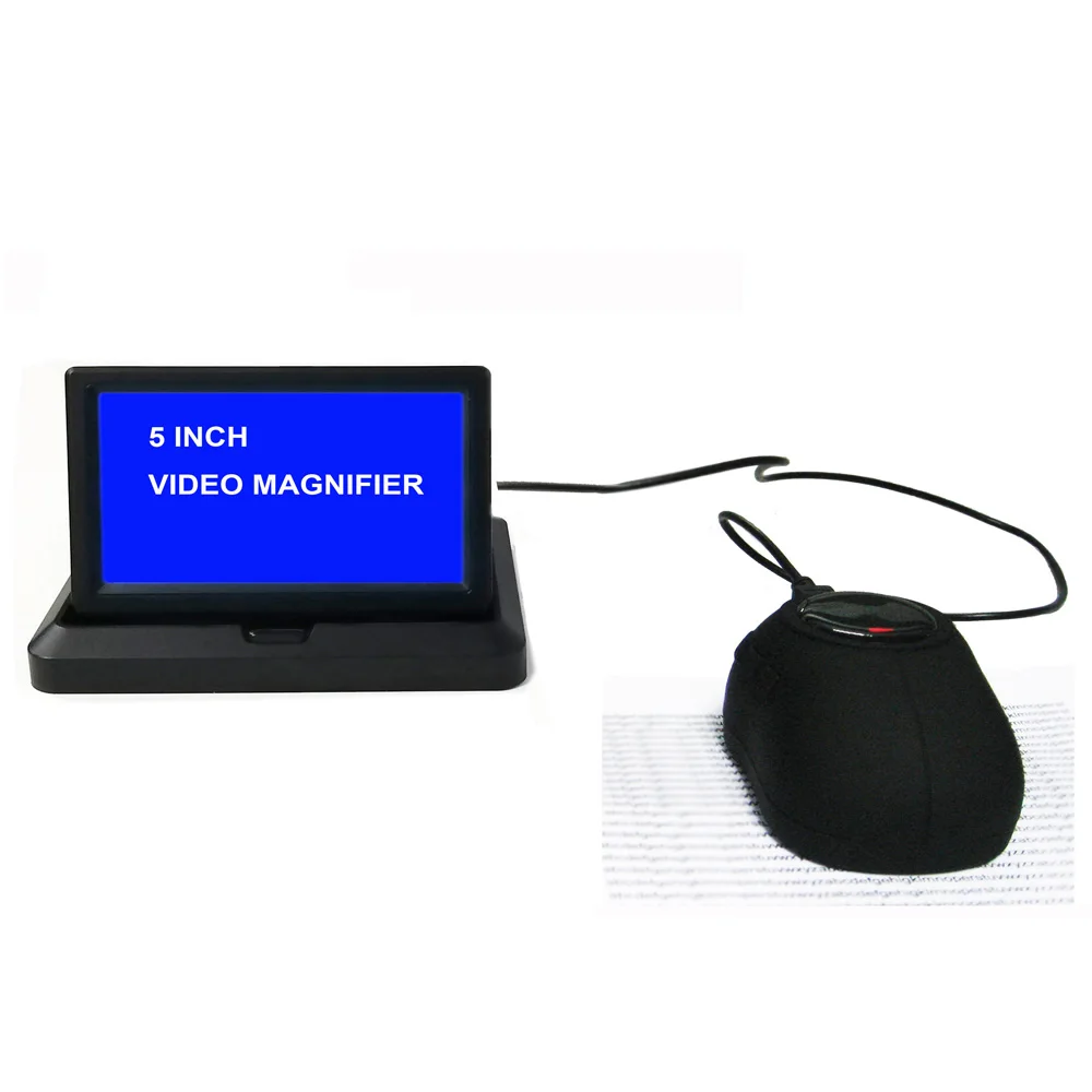 

New Portable Forensic Magnifier With 5-inch Screen 30X Amplification Check Document Banknote Identification Handwriting Analysis