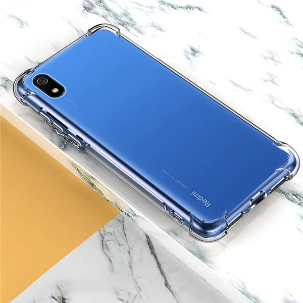 Transparent Case Роскошный Ударопрочный силиконовый чехол на для телефона для Xiaomi Redmi Note 8 7 5 Pro Red mi 7A Xiaomi mi 9t 9 A3 Прозрачная защитная крышка чехол на для Сяоми ксиоми Редми Ноут 8 7 5 про Редми 7a ксиоми ми 9t 9 a3 - Цвет: Transparent Case