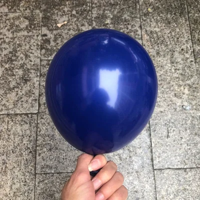 matt ink blue Звездные синие шары жемчужные металлические шары 10 дюймов латексные шары на день рождения вечерние/праздничные украшения свадебные принадлежности - Цвет: matt ink blue