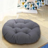 chair seat cushion pad round thickened tatami prayer mat pouf futon stretch furniture covers cushions home decor bedroom textile