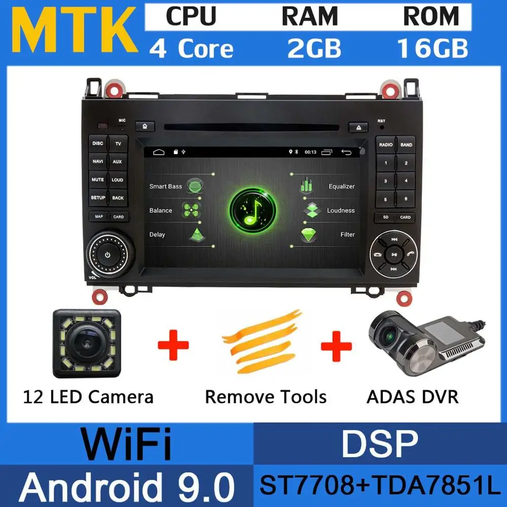 MTK-ADAS PX6 Восьмиядерный Android 9,0 4+ 64G usb× 5 Автомобильный мультимедийный плеер для Mercedes Benz A-Class W169 B-Class W245 DSP CarPlay Android Auto - Цвет: MTK-ADAS