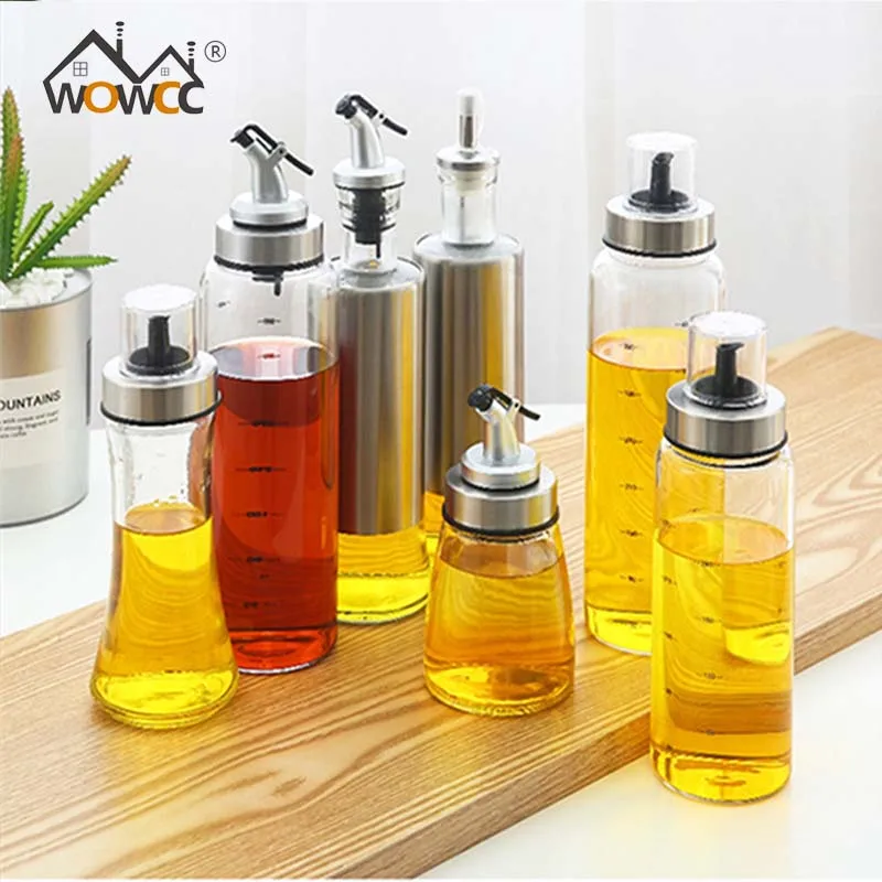 

Cooking Seasoning Bottle Dispenser Sauce Bottle Glass Storage Bottles For Spice Glass Oil Spray Vinegar Creative Kitchen Tools