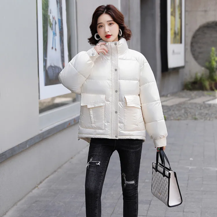 

Down Padded Jacket Women 2021 New Korean Style Fashion Winter Thickened Western Style Overcomes The Trend Of Short Coats