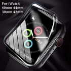 Полноэкранная Защитная пленка для Apple Watch 38 мм 42 мм, защита экрана 40 мм 44 мм для iWatch 4 5, пленка серии 1234, не стеклянная пленка