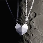 2 шт., цепочка с подвеской в виде сердца