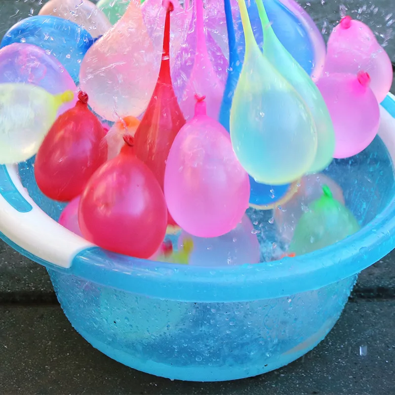 

111pcs Water bomb balloons Amazing Filling Magic Balloon Children Water War Game Supplies Kids Summer toys for Outdoor Beach toy