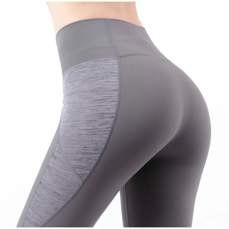 

Leggings Women Yoga Cropped Pants High Waist Quick-Drying Hip-Lifting Sports Trousers Camouflage Floral Base Ladies Trousers