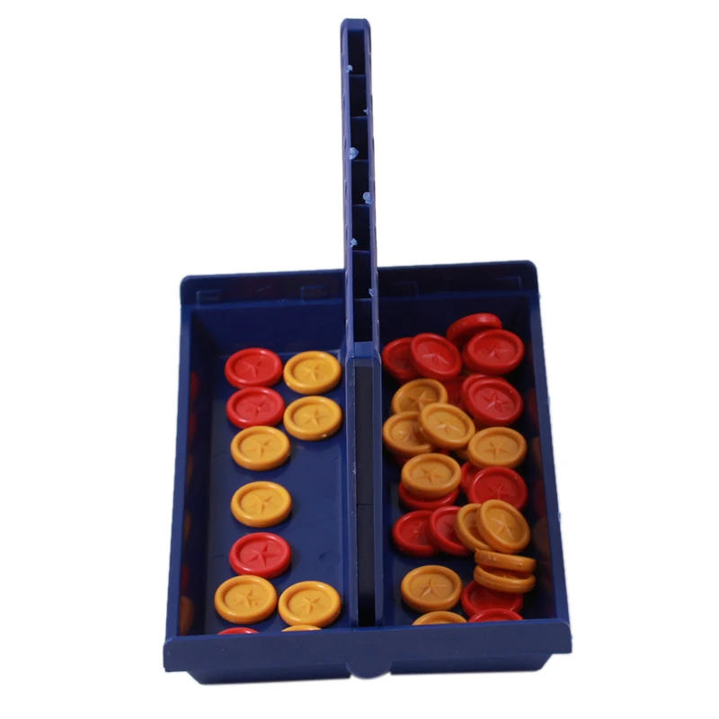 

Голубые детские шахматы, обучающая игрушка для родителей и детей, игры в бинго, умная модель для детей, SA873862