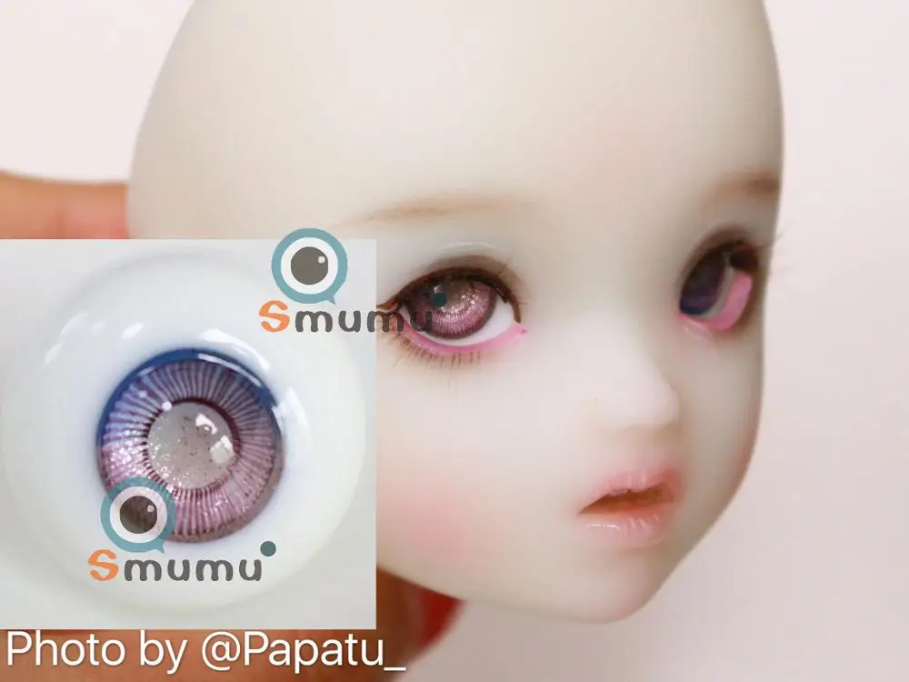 

1/8 1/6 1/4 1/3 BJD Accessories doll eyes Glass eyeball for BJD/SD YOSD MSD SD16 DD,not include doll head and other E2566-10