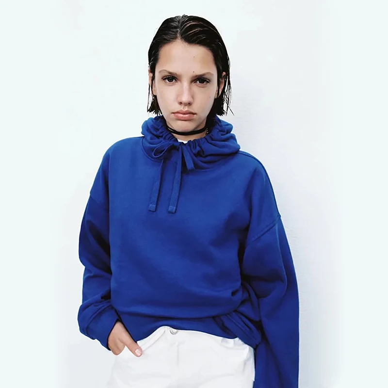 

Универсальный женский пуловер Uniera, повседневный тренд, для раннего сезона, триколор, спортивная одежда, 2021