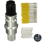 KZ Tech высокая твердость для графтек CB09 Silhouette Cameo держатель 15 шт. 30 градусов режущие лезвия CB09U виниловый резак лезвия плоттера