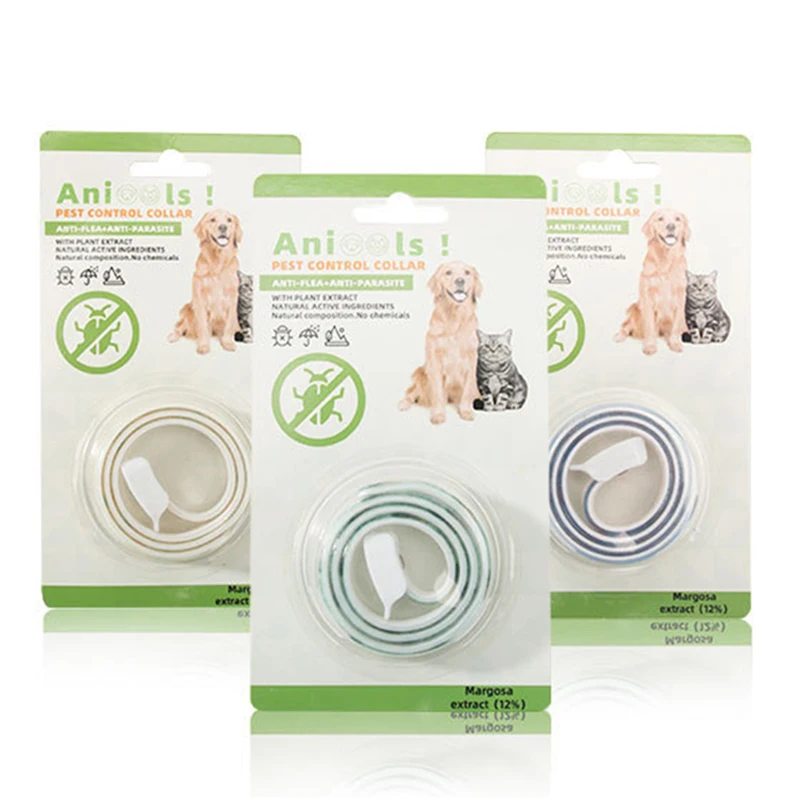 

Dog Insect Repellent Collar Waterproof Adjustable Ultra Safe Insect Repellent with Natural Essential Oils suministros para perro