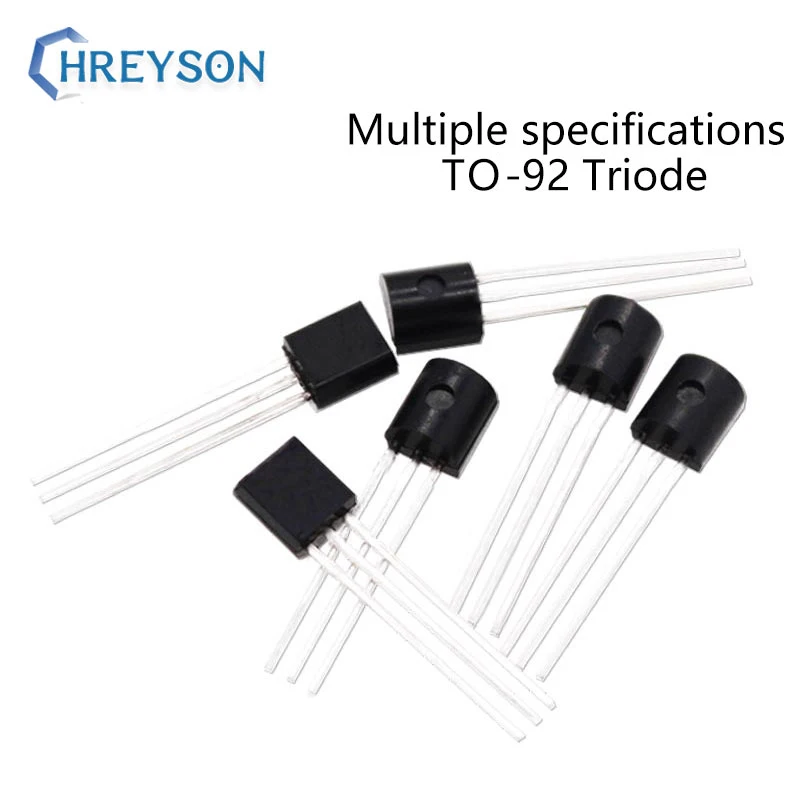 ТРАНЗИСТОР PNP NPN Power Triode 2N2222 2N2907 2N3904 2N3906 2N4401 2N4403 2N5089BU 2N5401 2N5551 TO 92 50