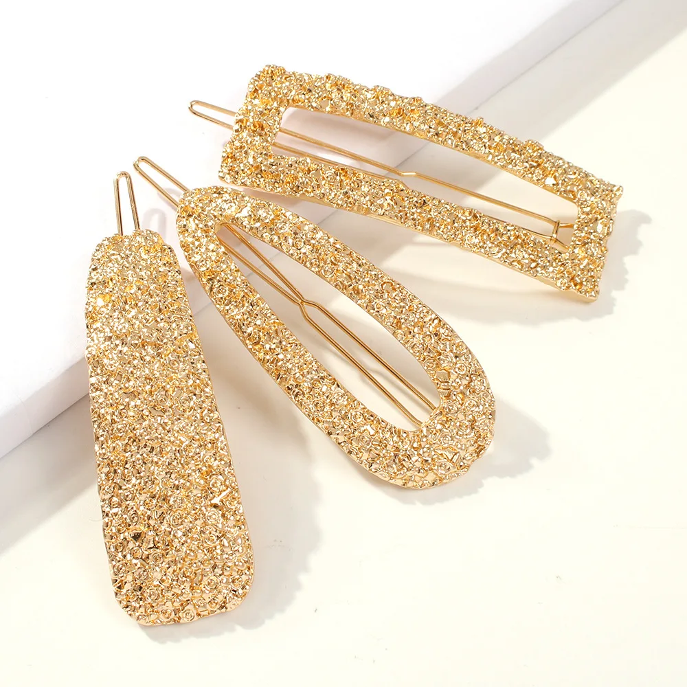 

2020 New Fashion Rhinestone Hair Clip Girls Hair Barrette Stick Hairpin Hair Styling Accessories For Women Girls