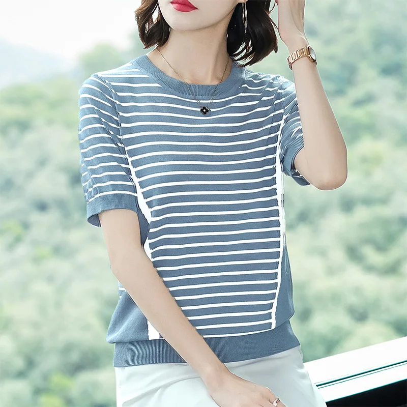 

Summer mint 2020 short sleeve t shirt Women Top Garment