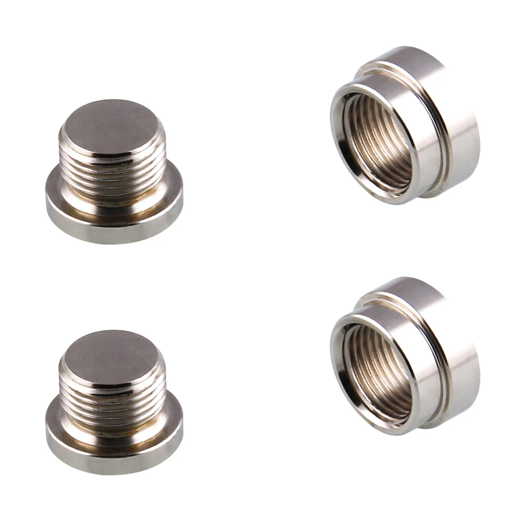 2 комплекта M18x1.5 O2 кислородный датчик из Нержавеющей Стали Ступенчатая Монтажная